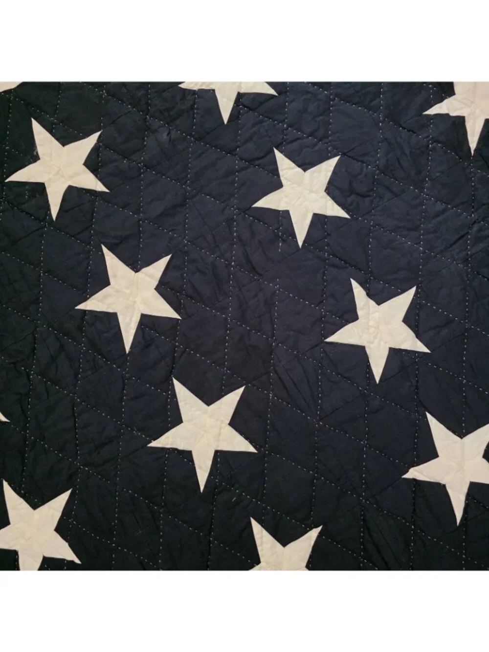 Tommy Hilfiger American Flag USA Stars & Stripes Twin Quilt